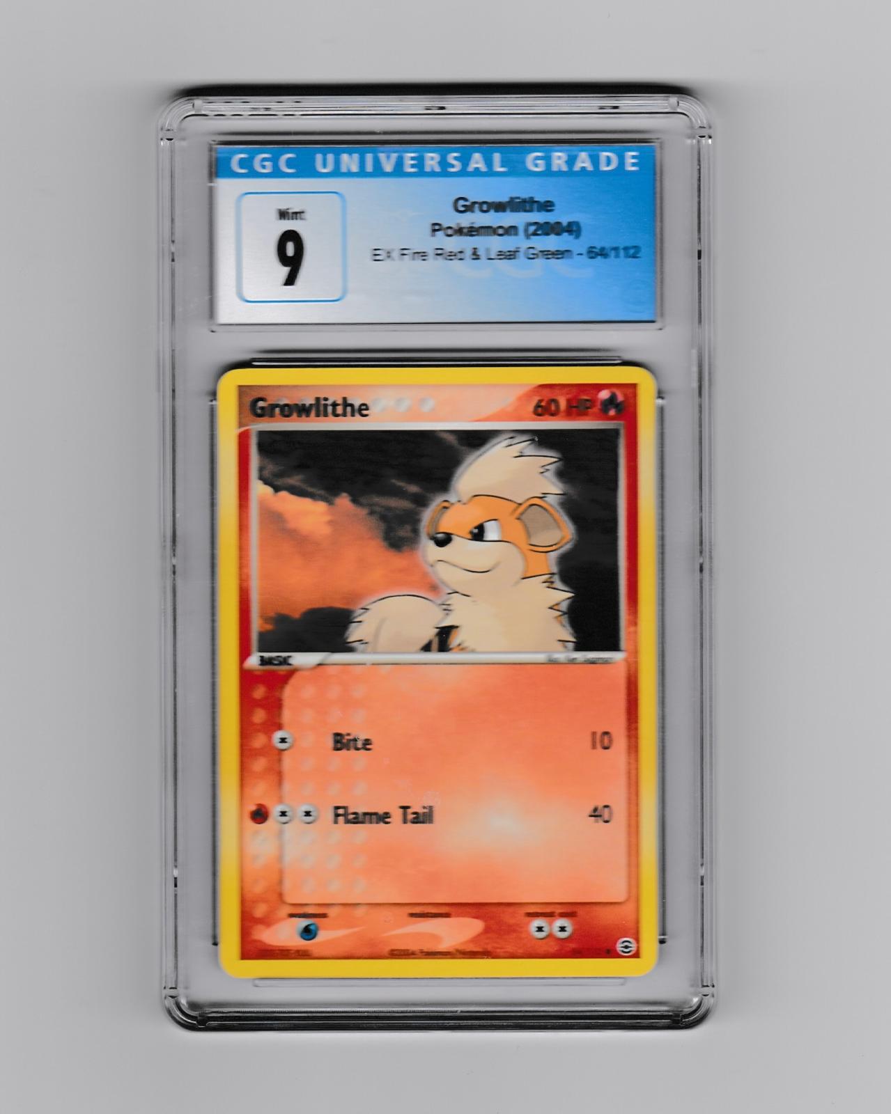 Growlithe-pokemon-cgc-9