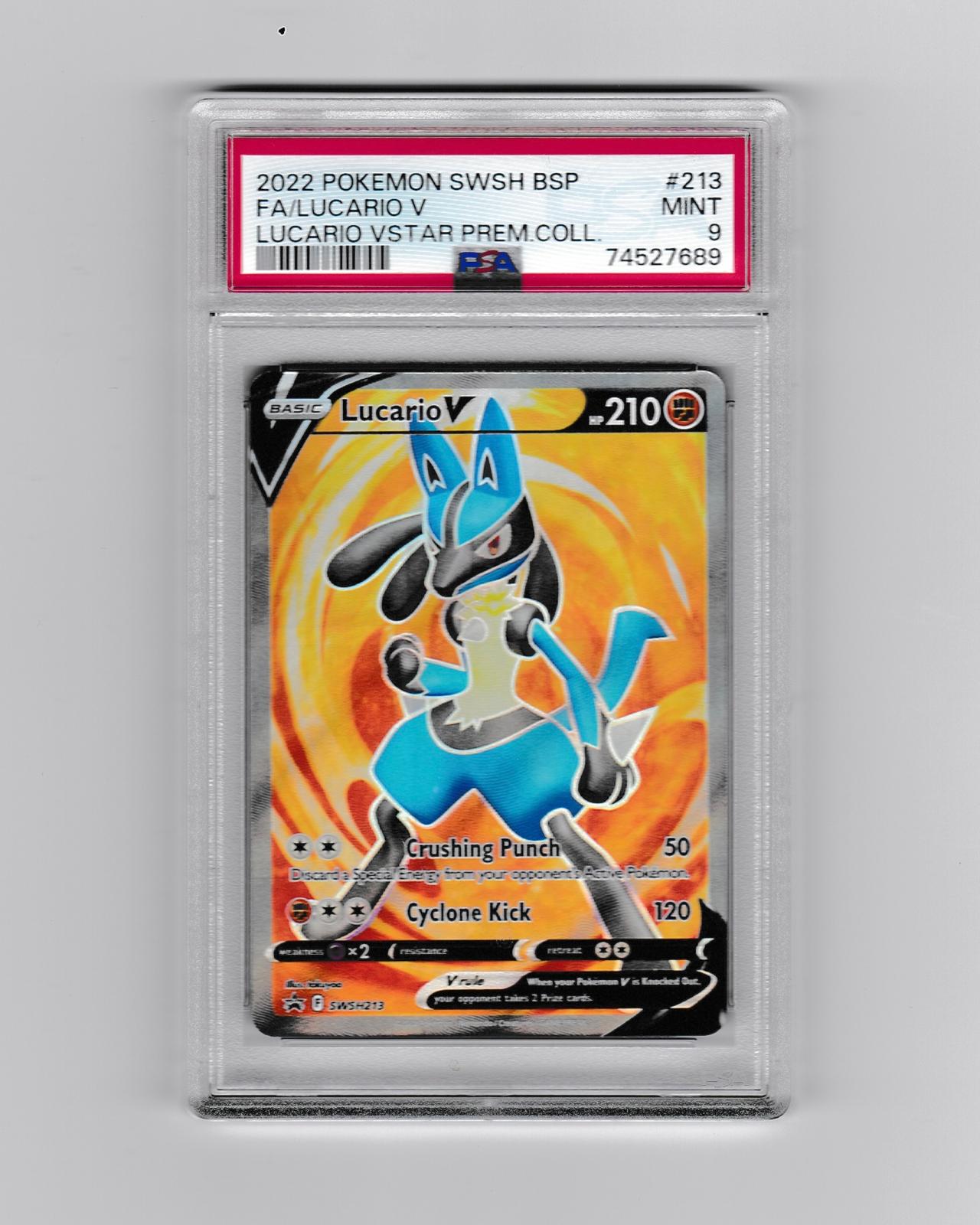 pokemon-psa-9-lucario-v-vstar-permium-collection